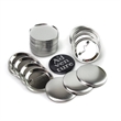 Tinplate Round Button With Safety Pins | https://www.bestnamebadges.com