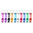 Colorful  Can Bottle Opener With Keychain Ring | https://www.bestnamebadges.com