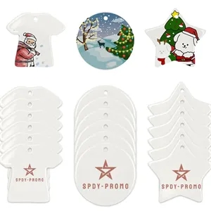 Ceramic Ornament Full-Color Sublimation
