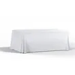 6' Dye Sublimated Draped Standard Table Cover | https://www.bestnamebadges.com
