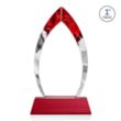 Marinello VividPrint™ Award on Base - Red | https://www.bestnamebadges.com