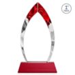 Marinello VividPrint™ Award on Base - Red | https://www.bestnamebadges.com