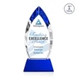Marinello VividPrint™ Award on Base - Blue | https://www.bestnamebadges.com