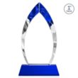 Marinello VividPrint™ Award on Base - Blue | https://www.bestnamebadges.com