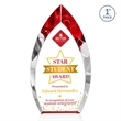 Marinello VividPrint™ Award - Red | https://www.bestnamebadges.com