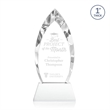 Marinello Award on Base - White | https://www.bestnamebadges.com