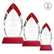 Marinello Award on Base - Red | https://www.bestnamebadges.com