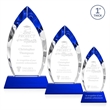 Marinello Award on Base - Blue | https://www.bestnamebadges.com