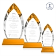 Marinello Award on Base - Amber | https://www.bestnamebadges.com