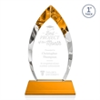 Marinello Award on Base - Amber | https://www.bestnamebadges.com