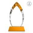 Marinello Award on Base - Amber | https://www.bestnamebadges.com
