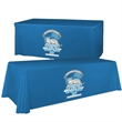 6'/8' Convertible Full Color Dye Sublimated Table Throw | https://www.bestnamebadges.com