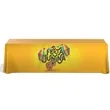8' Dye Sublimated Economy Draped Standard Table Cover | https://www.bestnamebadges.com