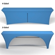 8' Full Color Dye Sublimated Standard Stretch Table Cover | https://www.bestnamebadges.com