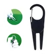 Golf Fork Pendant Lock Supplies Turf Repair Tool | https://www.bestnamebadges.com