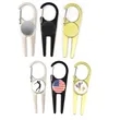 Golf Fork Pendant Lock Supplies Turf Repair Tool | https://www.bestnamebadges.com