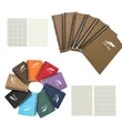 Recyclable Customizable Kraft Cover Spiral Bound Notebook | https://www.bestnamebadges.com