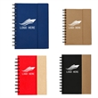 Customizable Eco-Friendly Notebook With Sticky Note And Pen | https://www.bestnamebadges.com