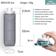 Collapsible Water Bottles Cups | https://www.bestnamebadges.com