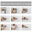 Collapsible Water Bottles Cups | https://www.bestnamebadges.com
