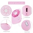 Small Handheld Mini Fan | https://www.bestnamebadges.com