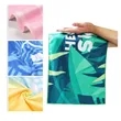 Customizable Double-Faced Velvet Sports Quick-Dry Towels | https://www.bestnamebadges.com