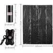 Bone Shaped Poop Bag Pet Waste Disposal Dispenser | https://www.bestnamebadges.com