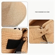 Ponytail Summer Beach Hat | https://www.bestnamebadges.com