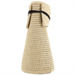 Ponytail Summer Beach Hat | https://www.bestnamebadges.com