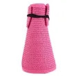 Ponytail Summer Beach Hat | https://www.bestnamebadges.com