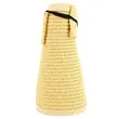 Ponytail Summer Beach Hat | https://www.bestnamebadges.com