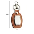 PU Leather Car Key Holder Keychain | https://www.bestnamebadges.com