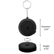 Keychain Measuring Tape for Body | https://www.bestnamebadges.com