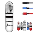 Cellphone Tablet USB Multiple Charging Cord Adapter | https://www.bestnamebadges.com