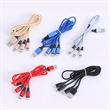 Cellphone Tablet USB Multiple Charging Cord Adapter | https://www.bestnamebadges.com