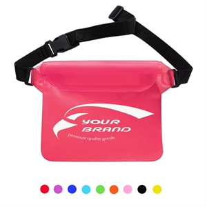 Swimming Waist Strap Transparent Waterproof Pouch Bag