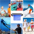 Swimming Waist Strap Transparent Waterproof Pouch Bag | https://www.bestnamebadges.com