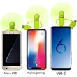 Mini Cell Phone Fan 3-in-1  | https://www.bestnamebadges.com