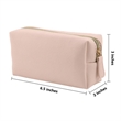 PU Cross Patterned Makeup Bag | https://www.bestnamebadges.com