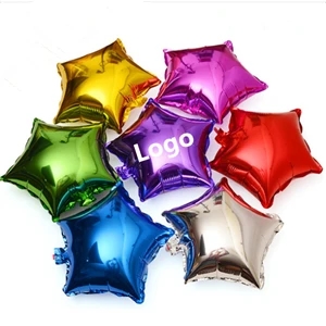 Aluminum Foil Star Balloons