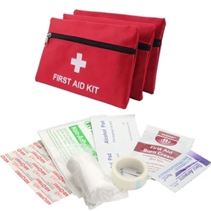 First Aid Kit With Zippered Pouch