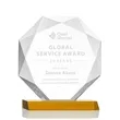 Kitchener Award - Amber | https://www.bestnamebadges.com