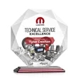 Kitchener VividPrint™ Award - Albion™ | https://www.bestnamebadges.com