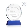 Gibralter Award on Newhaven Base - Blue | https://www.bestnamebadges.com