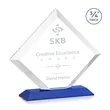 Belaire Award - Blue | https://www.bestnamebadges.com