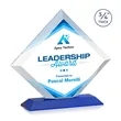 Belaire VividPrint™ Award - Blue | https://www.bestnamebadges.com