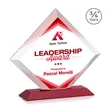 Belaire VividPrint™ Award - Red | https://www.bestnamebadges.com