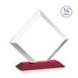 Belaire VividPrint™ Award - Red | https://www.bestnamebadges.com