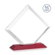 Belaire VividPrint™ Award - Red | https://www.bestnamebadges.com