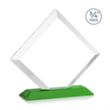 Belaire VividPrint™ Award - Green | https://www.bestnamebadges.com
